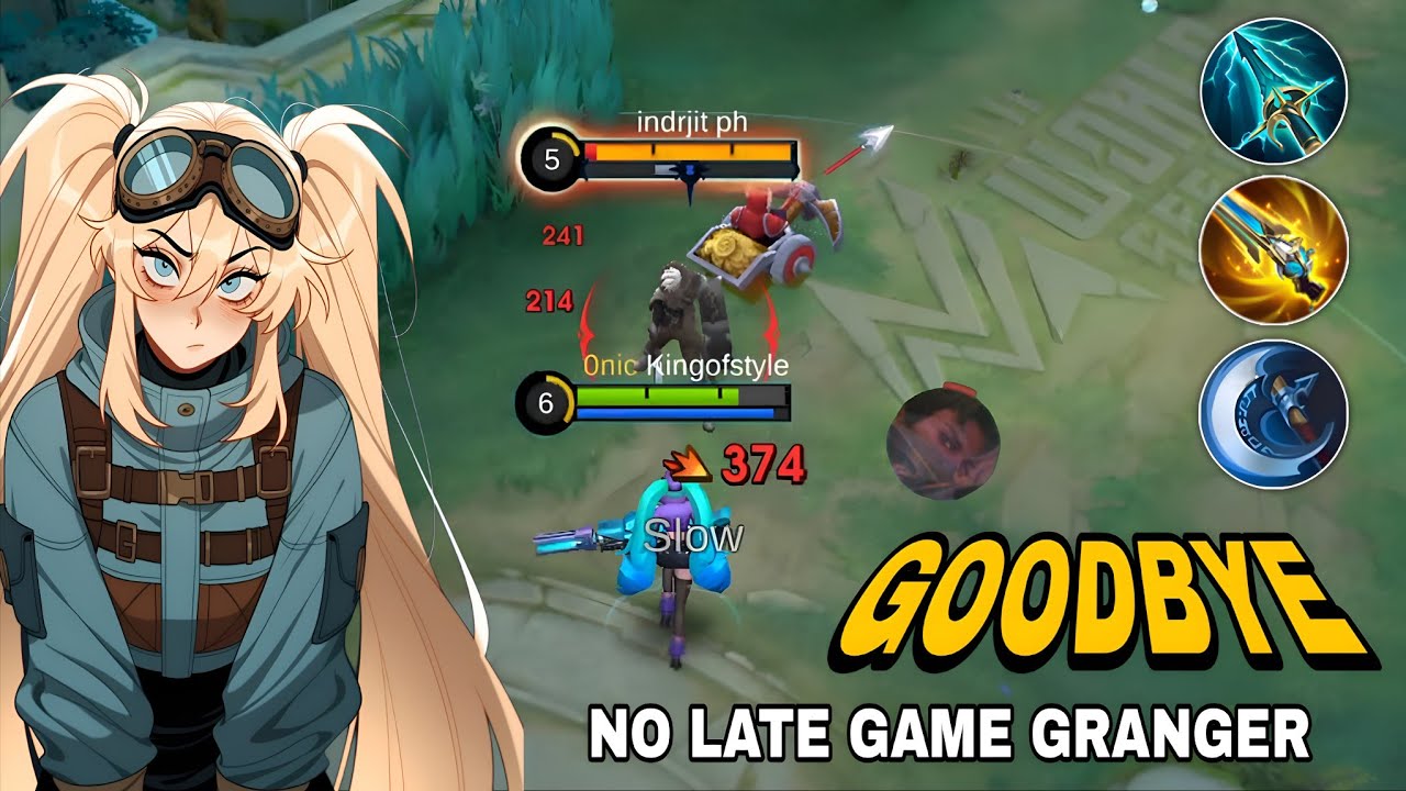 GOODBYE GRANGER NO LATE GAME🔥!! LAYLA ONE SHOT BUILD AND EMBLEM IS FINALLY HERE!! - MLBB