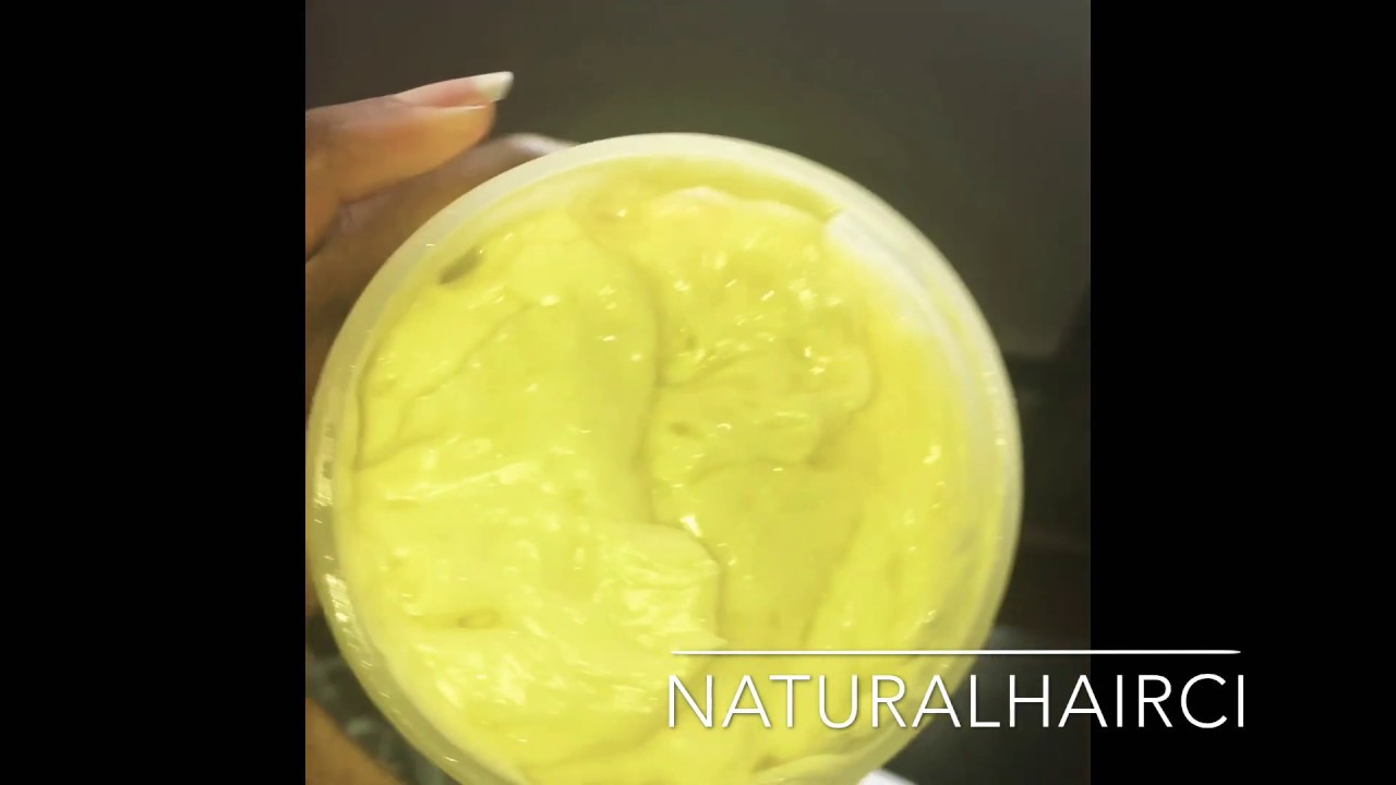 Diy | Comment fait sa crème capillaire maison pour cheveux crépus | pousse extrème des cheveux |