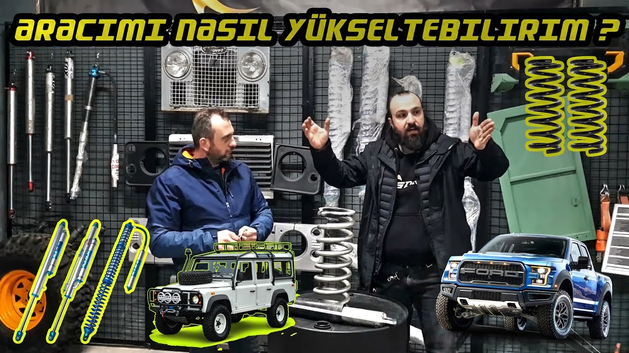 Arazi Araçları Nasıl Yükseltilir ? Tüm Yükseltme Çeşitleri | Avantajlar Dezavantajlar