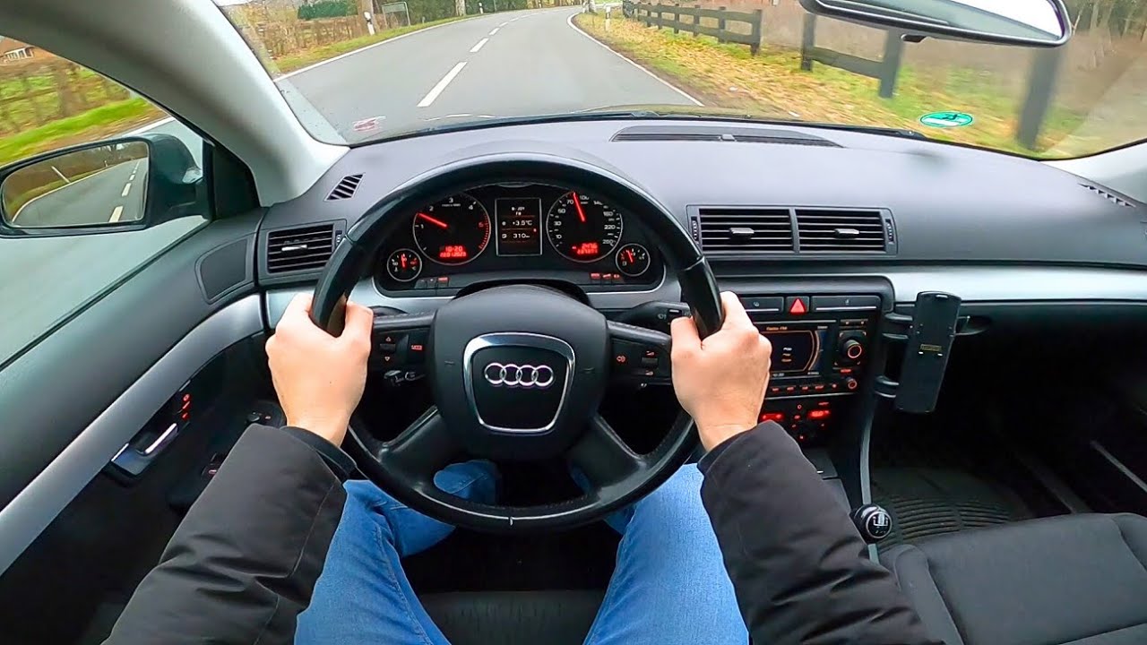 2008 Audi A4 Avant B7 2.0 tdi - pov test drive