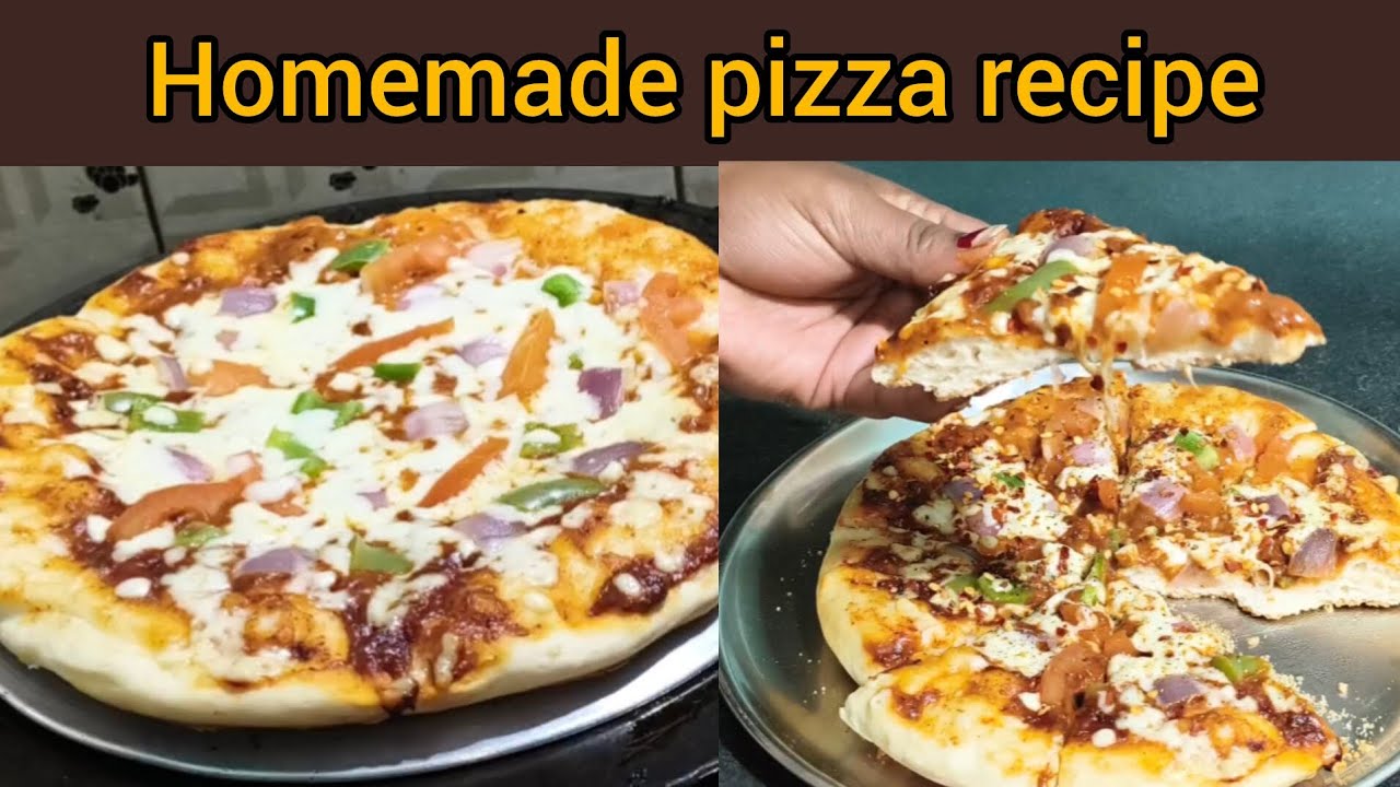 पिज़्ज़ा बनाना इतना आसान, इसे बच्चे भी बना लेंगे !!homemade easy tawa pizza