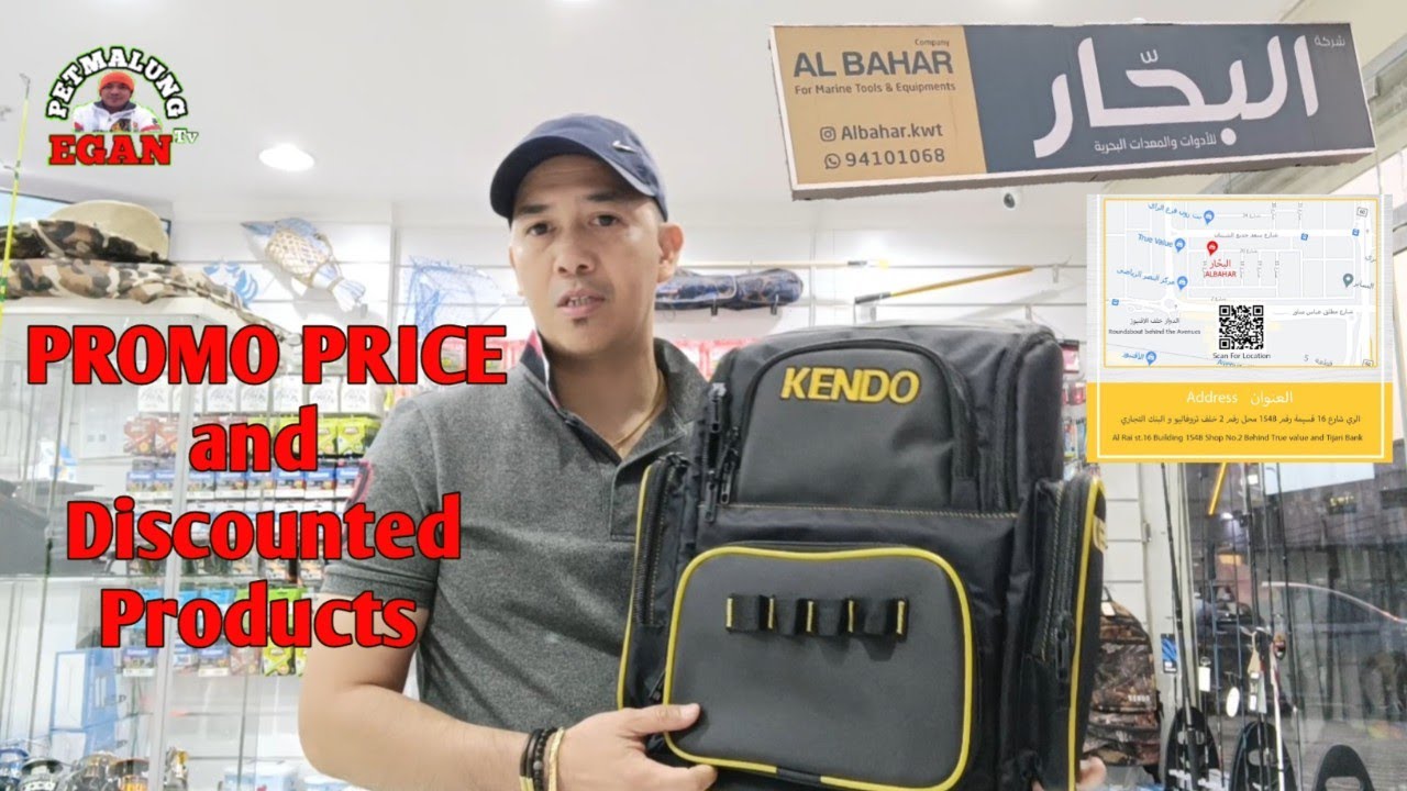 Promo Price and Discounted Products for Fishing Equipment and Accessories @ ALBAHAR FISHING STORE