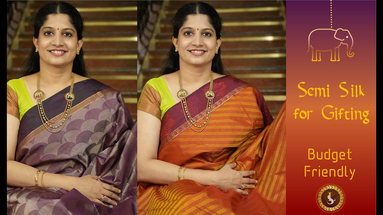 Semi Silk Sarees | Gifting | Budget Friendly |  1490 Rs | Free Shipping