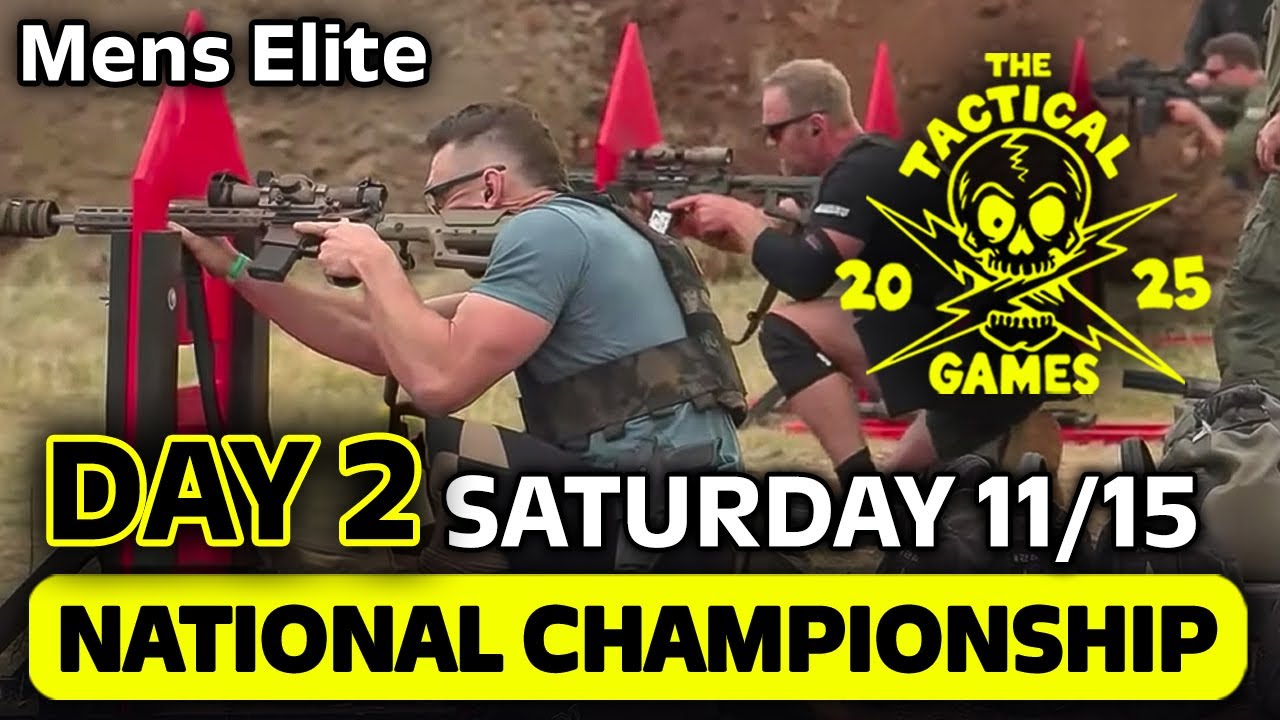 Men's Elite Day 2 | 2025 National Championship | The Tactical Games