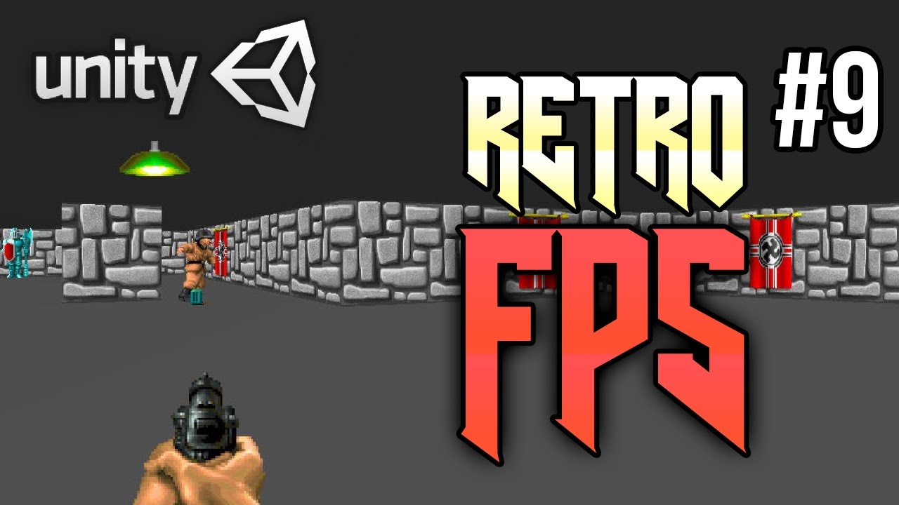 Retro FPS #9 Klasa Przeciwnika, Obrażenia, Bilboarding | Unity 5 Tutorial [ENG SUBS]