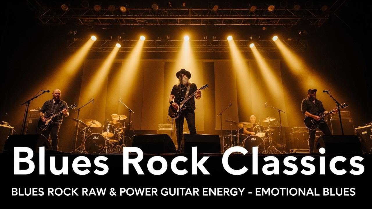 Led Zeppelin, AC DC, Deep Purple, Jimi Hendrix – Vintage Guitar Rock & Blues Tribute