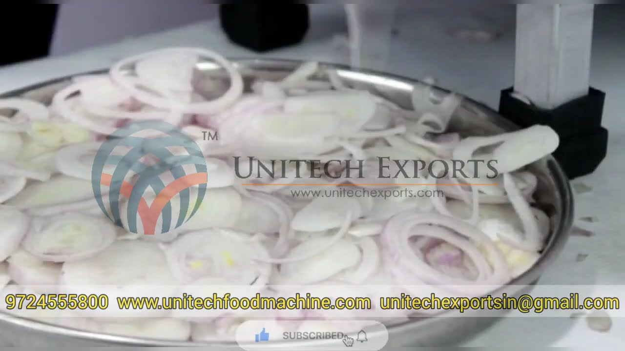 Mini & Compact Onion Slicer Machine (+91-909 505 909 1)