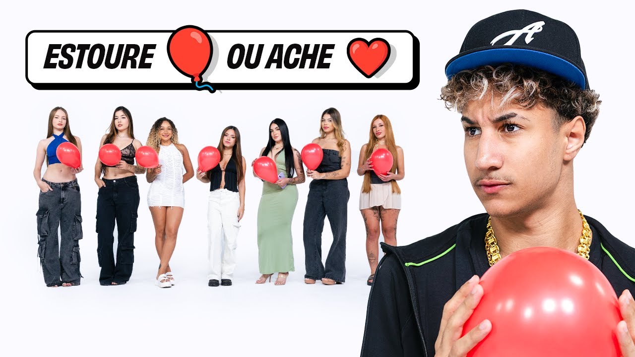 ESTOURE O BALÃO OU ENCONTRE O SEU AMOR | ft. Tota, Boca09 & Gelio 💜 EP.19