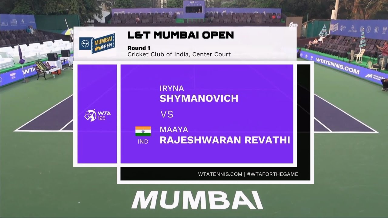 Iryna Shymanovich vs Maaya Rajeshwaran Revathi IND  - HighLights