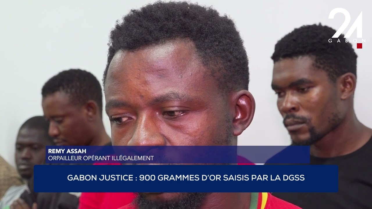 GABON JUSTICE : 900 GRAMMES D’OR SAISIS PAR LA DGSS