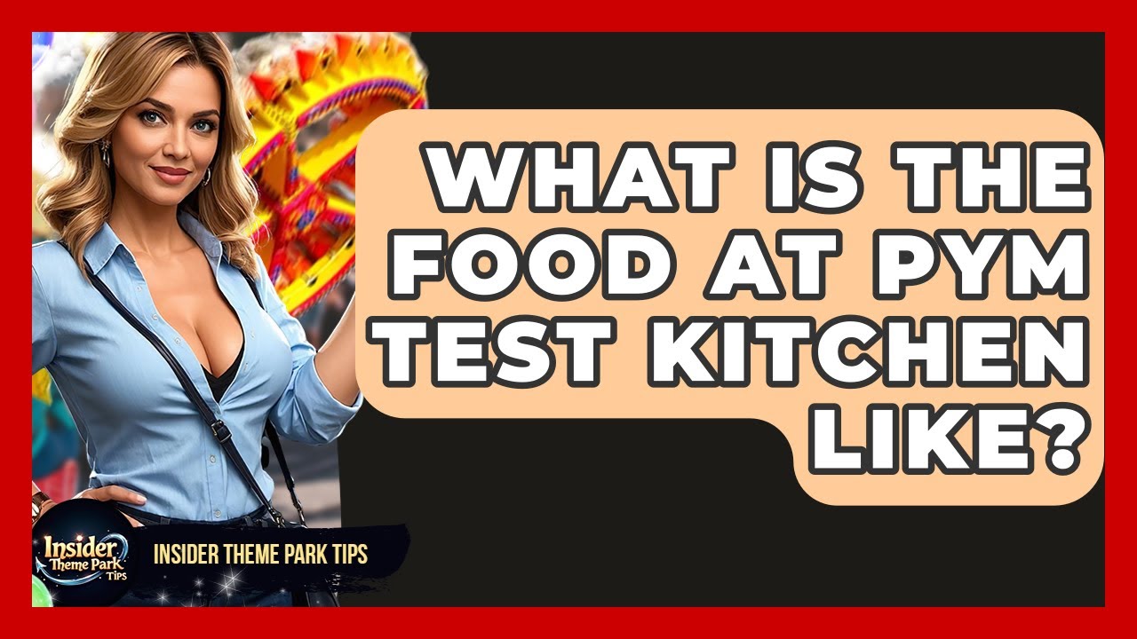 What Is The Food At Pym Test Kitchen Like? - Insider Theme Park Tips