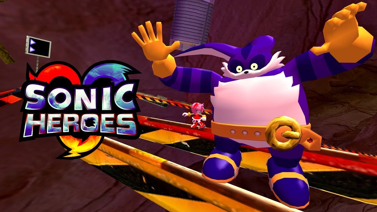 Sonic Heroes - Rail Canyon - Team Rose 4K HD, Widescreen 60 fps no HUD