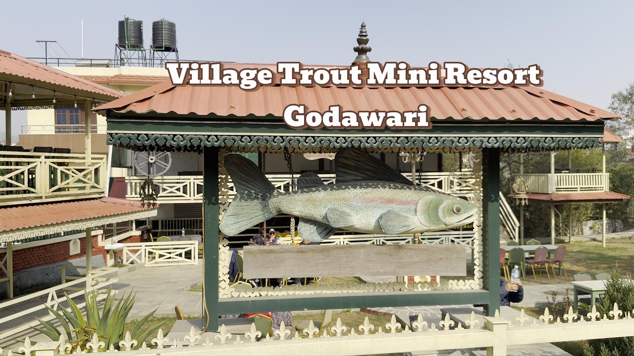 Village Trout Mini Resort – Full Tour | Fishing | Peaceful Escape in Nature |#resortvlog  #godawari