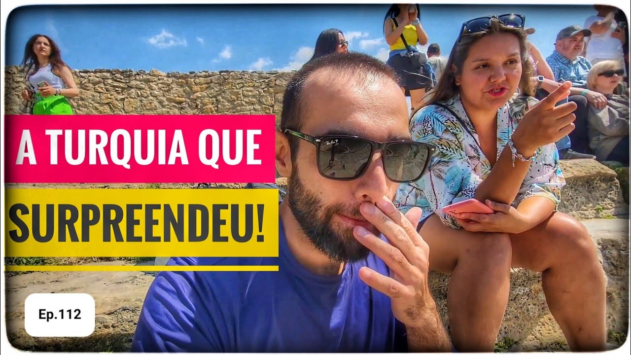 Único no Mundo- CASTELO de ALGODÃO na TURQUIA?!