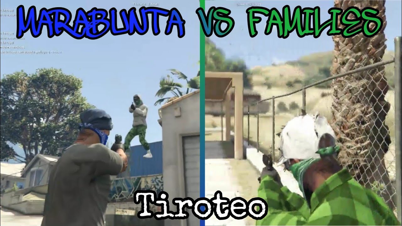 Tiroteo G.S.F 💚 VS MG13💙 | GTA V Roleplay | Forasteros RP