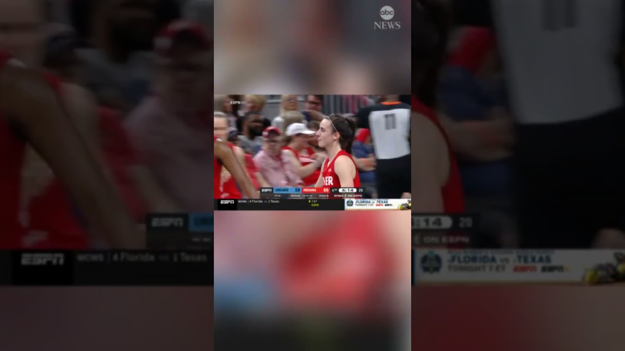 Caitlin Clark and Angel Reese compete for the 1st time on the WNBA stage