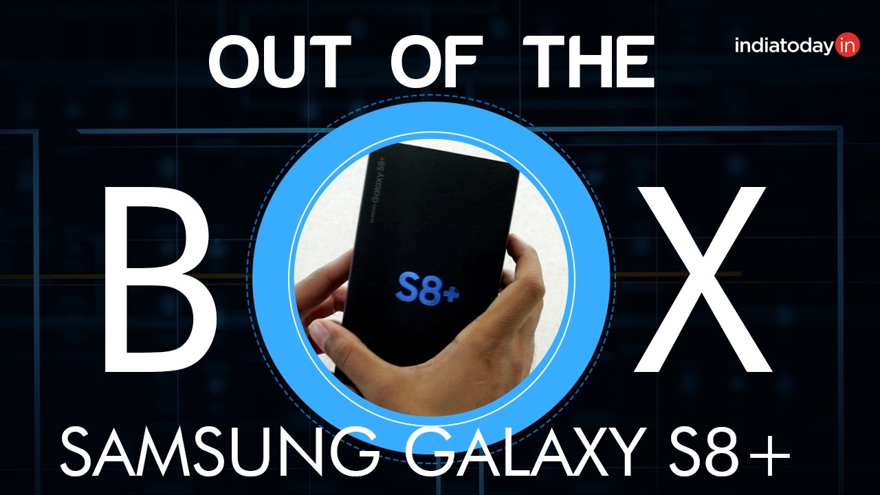Samsung Galaxy S8+ UNBOXING