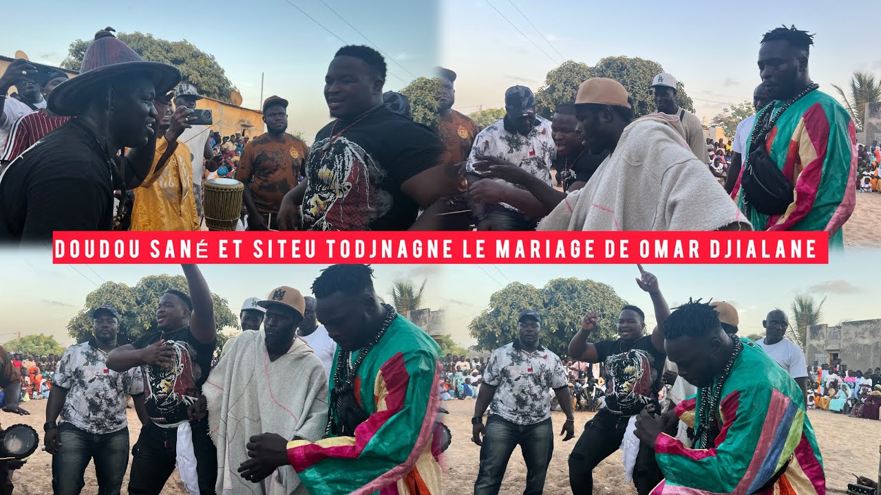 😳🤭THIEY DOUDOU SANÉ & SITEU TODJNAGNE LE MARIAGE DE OMAR DJIALANE A PALMARIN 01/11