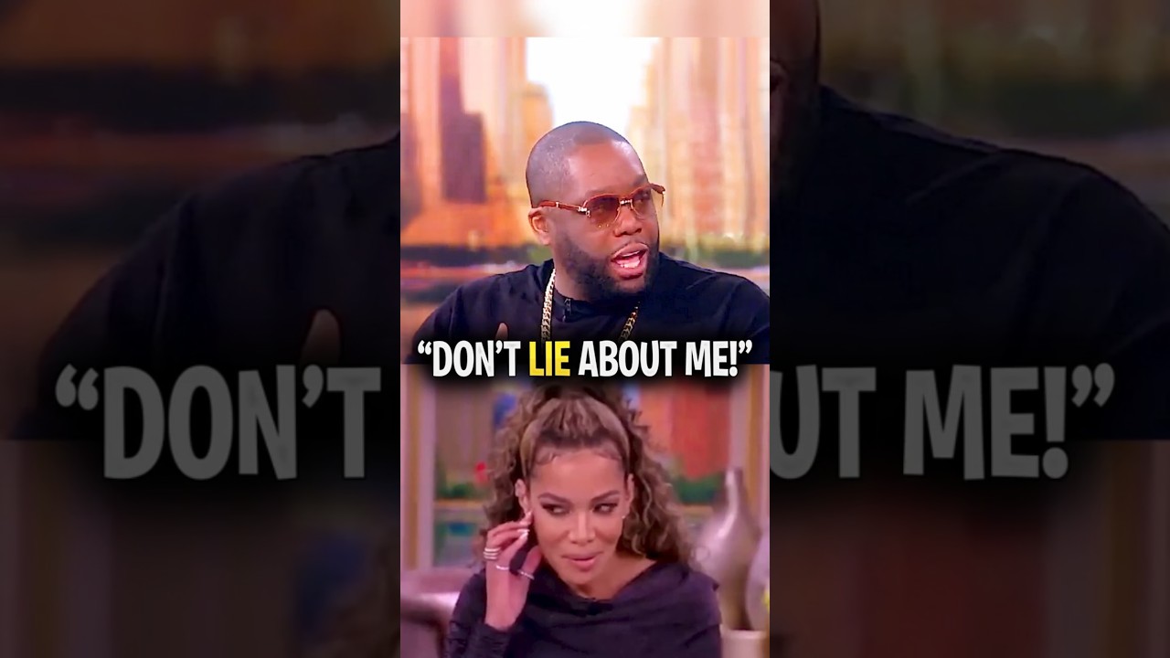 Killer Mike's Fight on The View With Sunny Hostin!