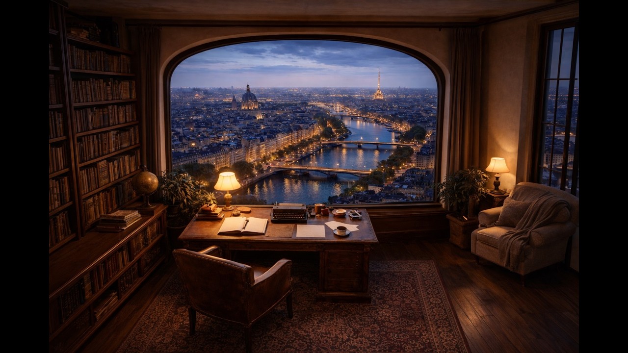 Night Focus Music 🌙 City Lights | Study / Work / Relax
