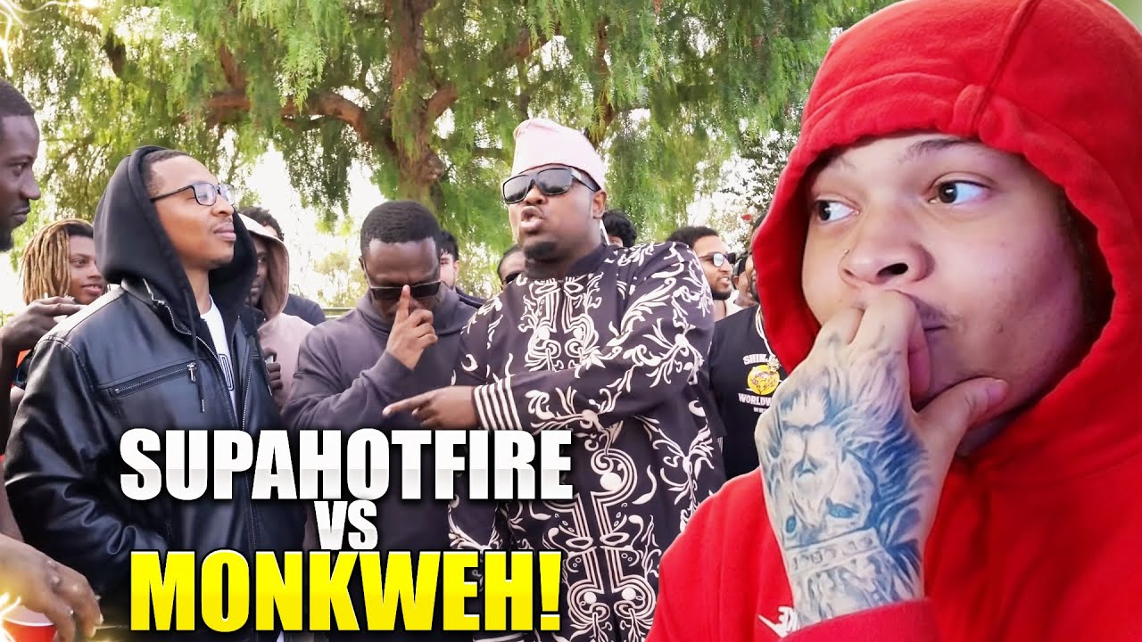 I HAD TO RIG IT!! UK VS USA RAP BATTLE - FT. SUPAHOTFIRE & MONKWEH REACTION!