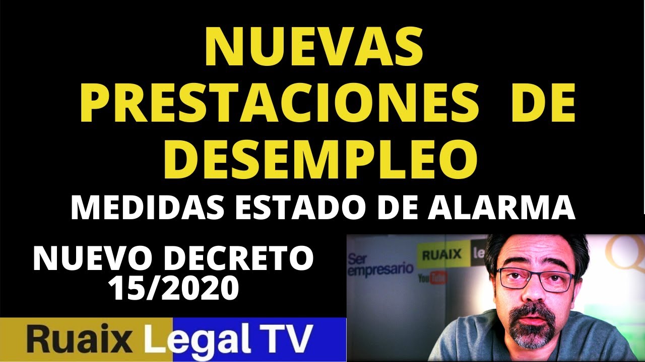 Prestaciones De Desempleo | Nueva prestacion por desempleo | Paro | Trabajo Temporal|  SEPE Covid-19