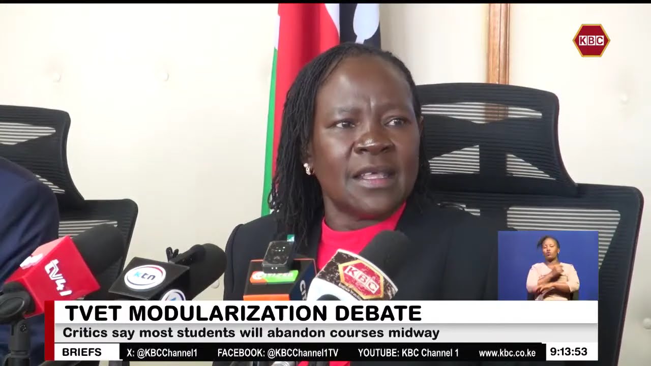 PS Esther Muoria defends TVET modularization model