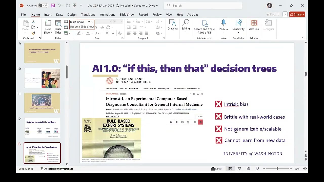 Responsible AI in Cardiology: Advancing Patient-Centric Care: Cardiology Grand Rounds 1/17/25