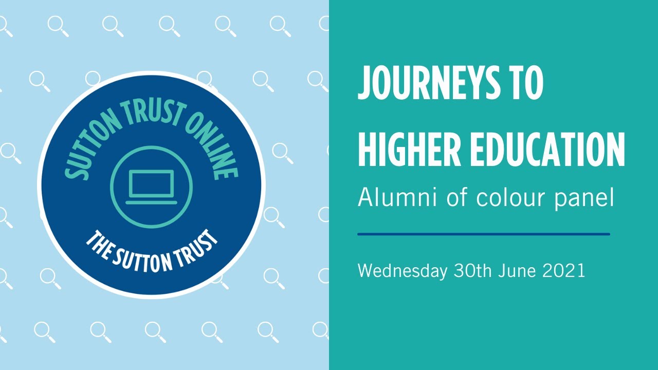 Journeys to Higher Education Alumni of Colour Panel