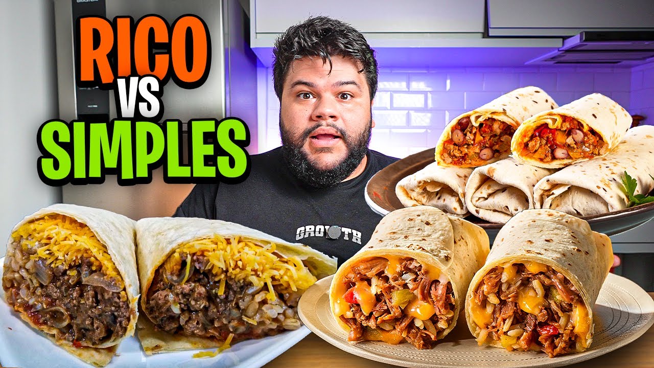 Provando Comidas Mexicanicas | Burrito Caro vs Burrito Barato!