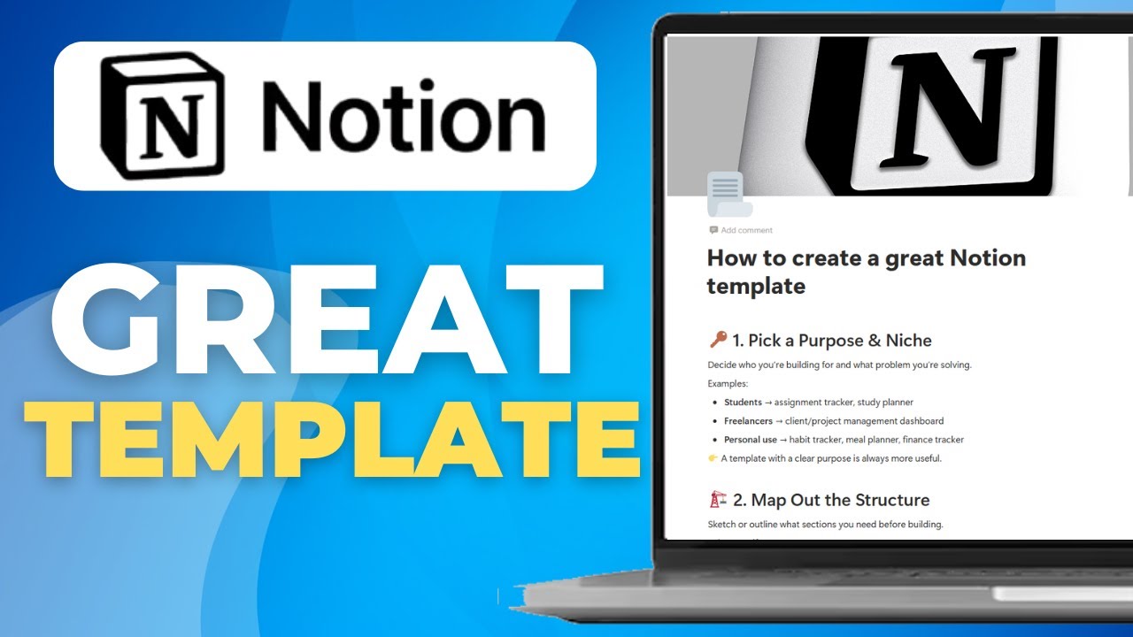 How To Create A Great Notion Template
