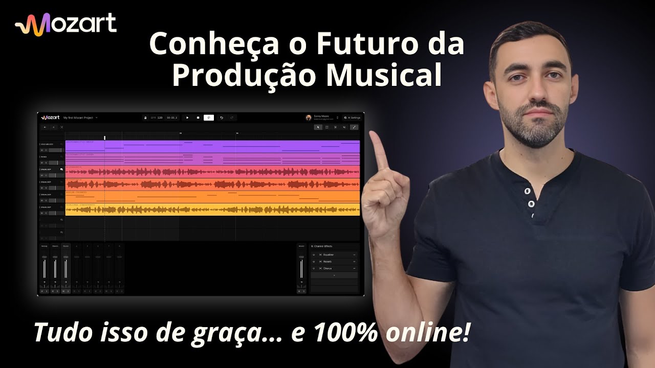 Essa IA vai Aposentar a sua DAW! (Produza MÚSICA PROFISSIONAL 100% Online e Grátis!)