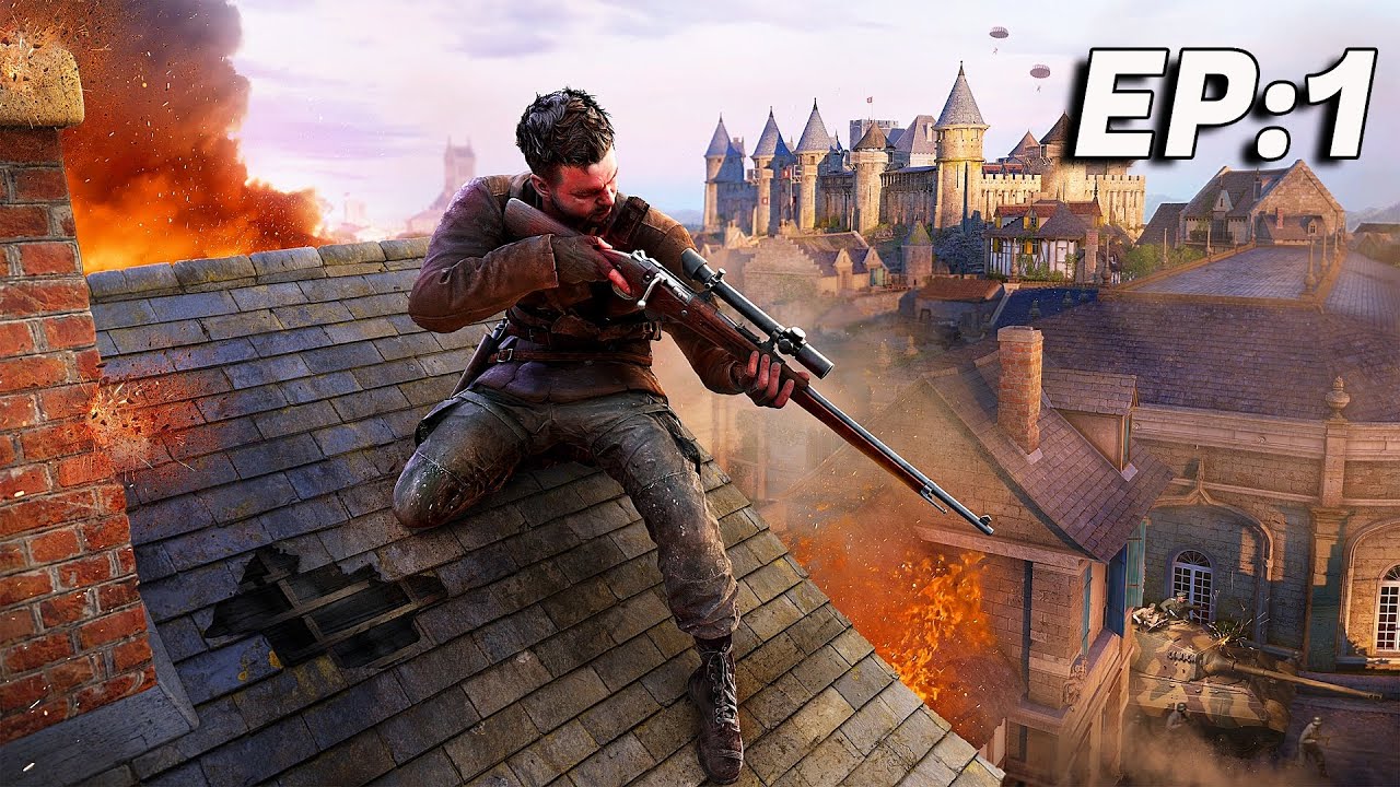 🔴Sniper Elite: Resistance(HDR) EP:1 Stealth Game Tamil LIVE!! 