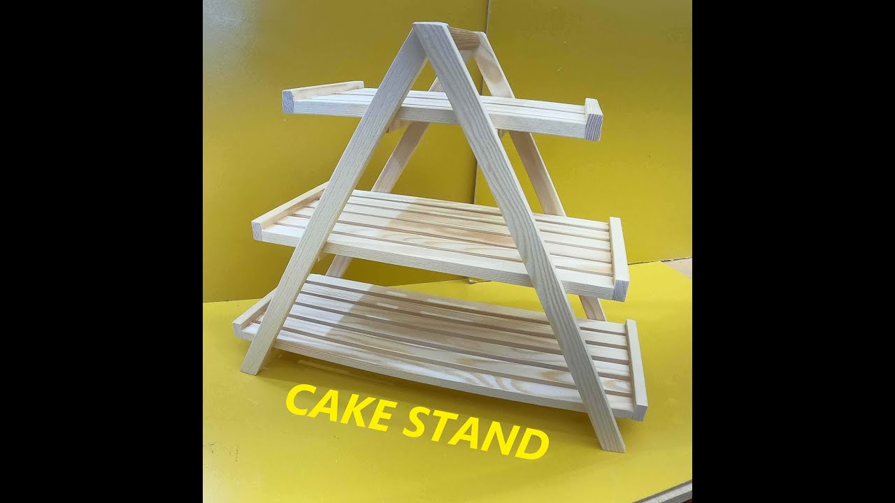 How to make a Cake Stand