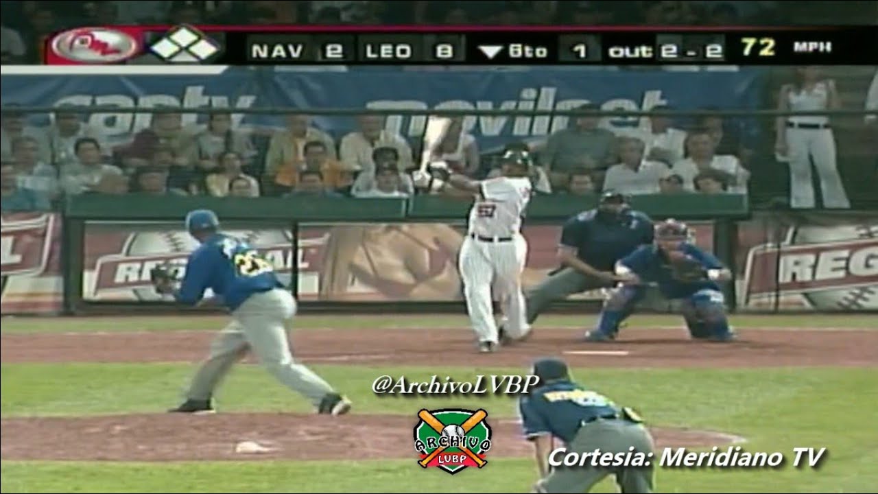 Grand Slam de Pedro Swann - Leones del Caracas vs Navegantes del Magallanes Temporada 2003-2004