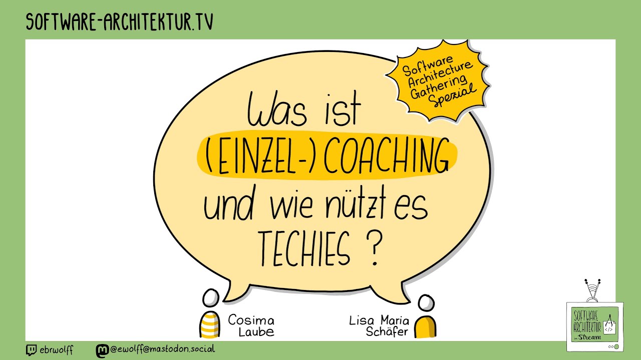 Was ist (Einzel-)Coaching und wie n&uuml;tzt es Techies? mit Cosima Laube und Lisa Moritz