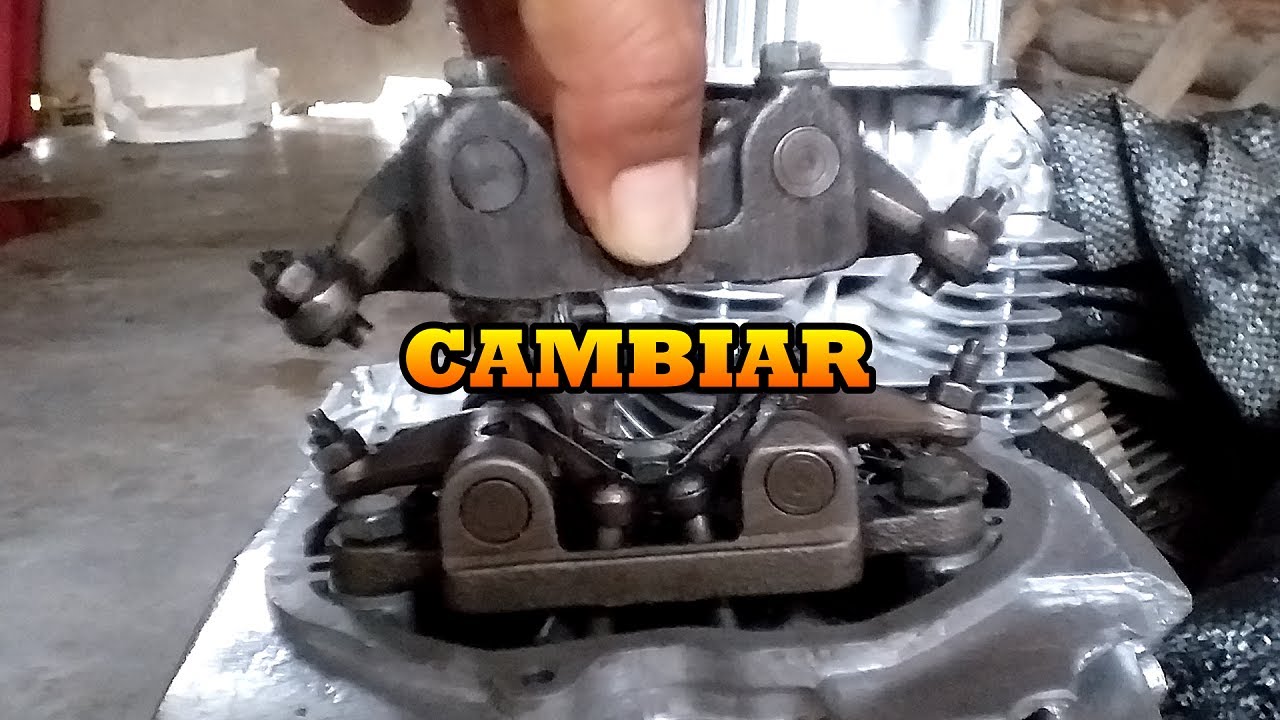 COMO CAMBIAR LOS BALANCINES DE MI MOTO FACIL