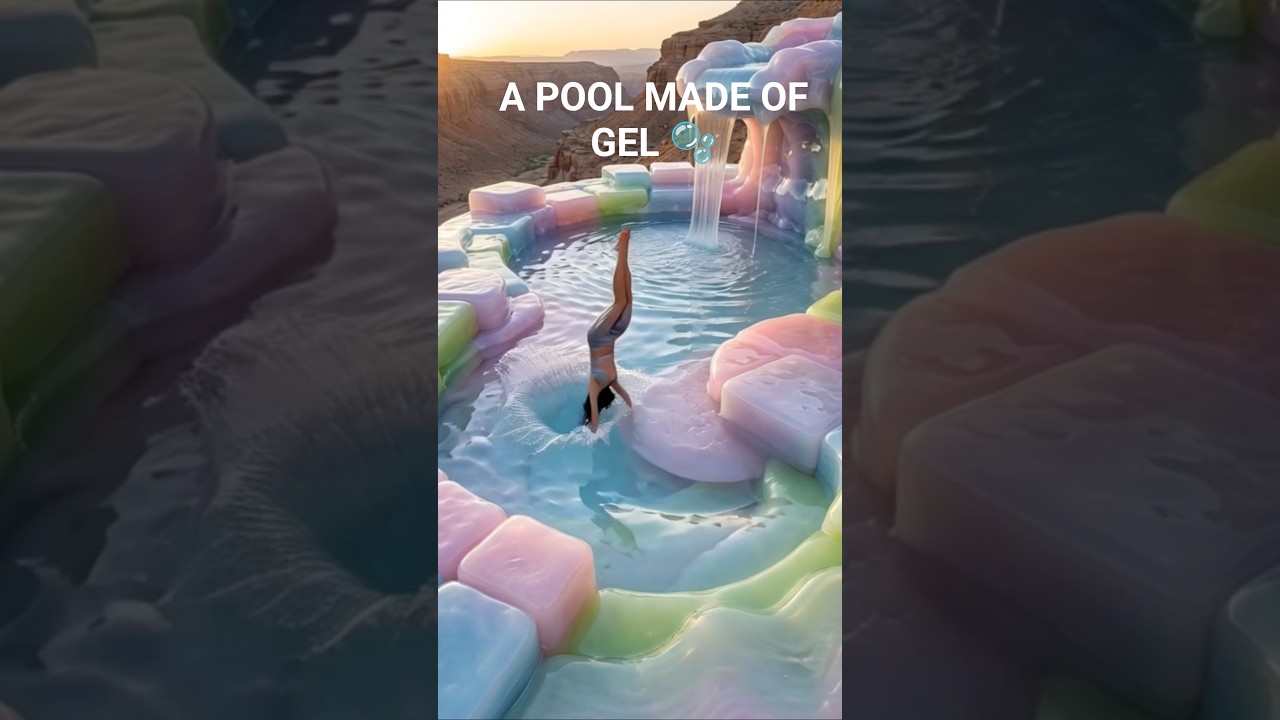 Giant Gel Pool 🫧 Ultra ASMR