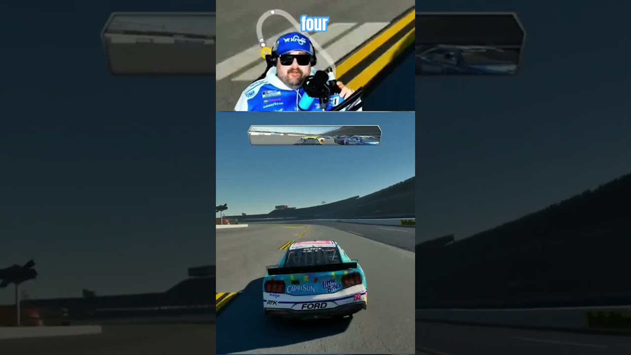 After a spin, Chris Buescher comes back to win. #shorts #nascar25 #ryanpreece #rfkracing