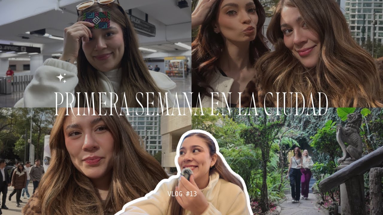 Primera semana en la ciudad + un comerrrr y nuevos amiguitos 🥰✨