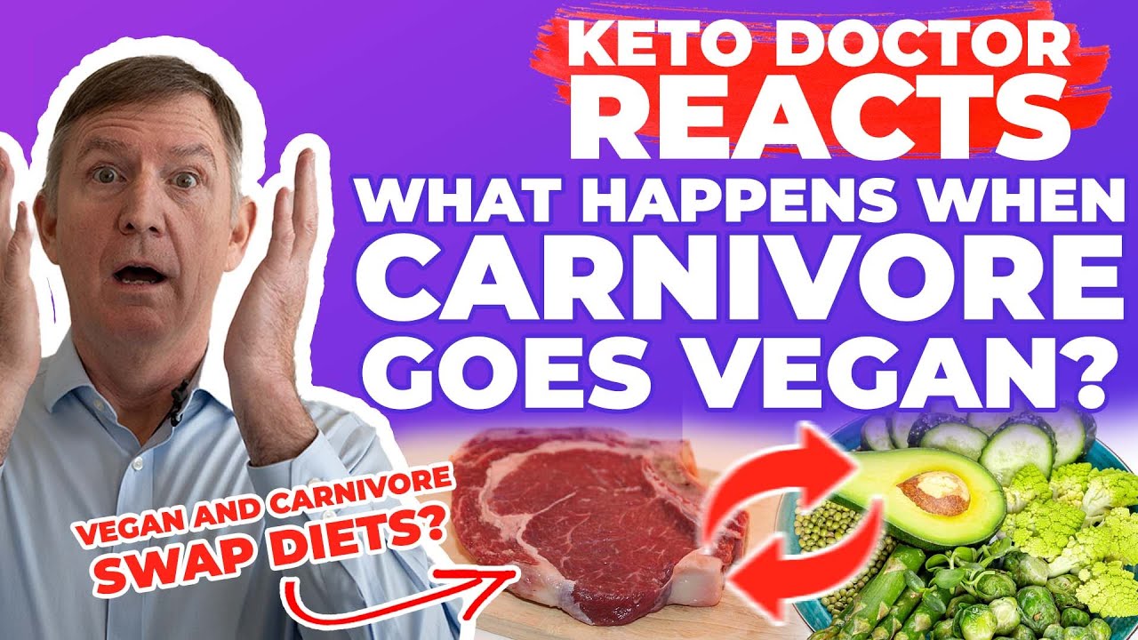 WHAT HAPPENS WHEN A CARNIVORE GOES VEGAN? - Dr. Westman Reacts