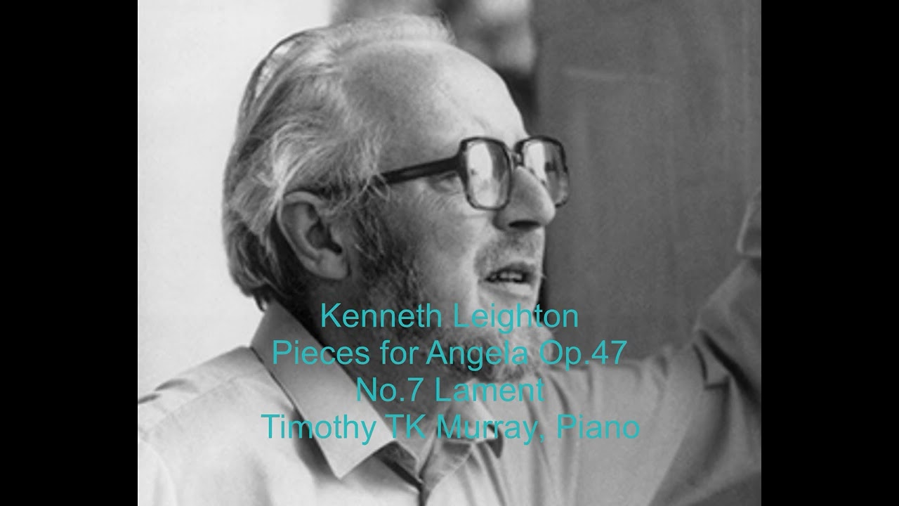 Leighton - Lament Op.47 No.7 - Timothy TK Murray, Piano #piano #beautiful #english