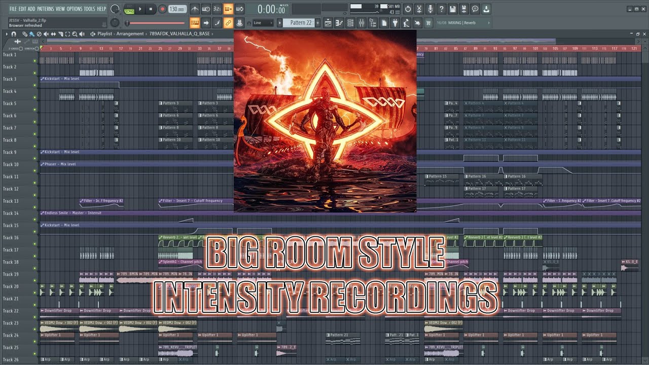 Big Room Style Intensity Recordings (Fl Studio Project)