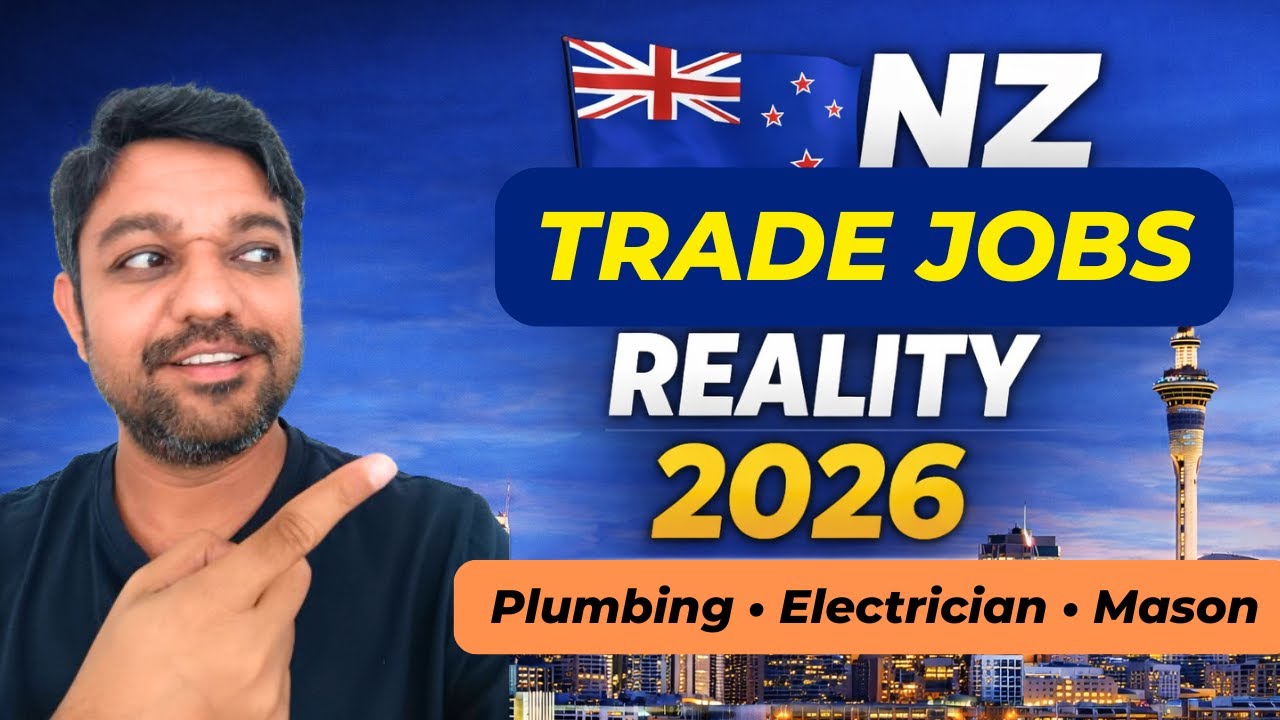 Trade Jobs in New Zealand 🇳🇿 2026 | Complete Guide for Indians (Step-by-Step)| Hindi | Visa | PR