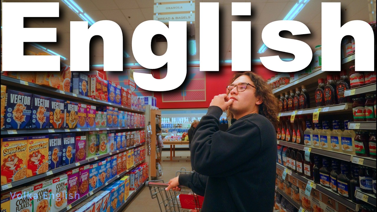 Learn English Naturally at the Grocery Store (Real-Life English)