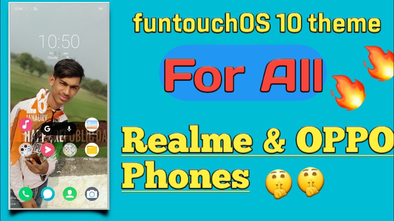 funtouchOS 10 theme For OPPO and Realme Phones || funtouchOS 10 update ||