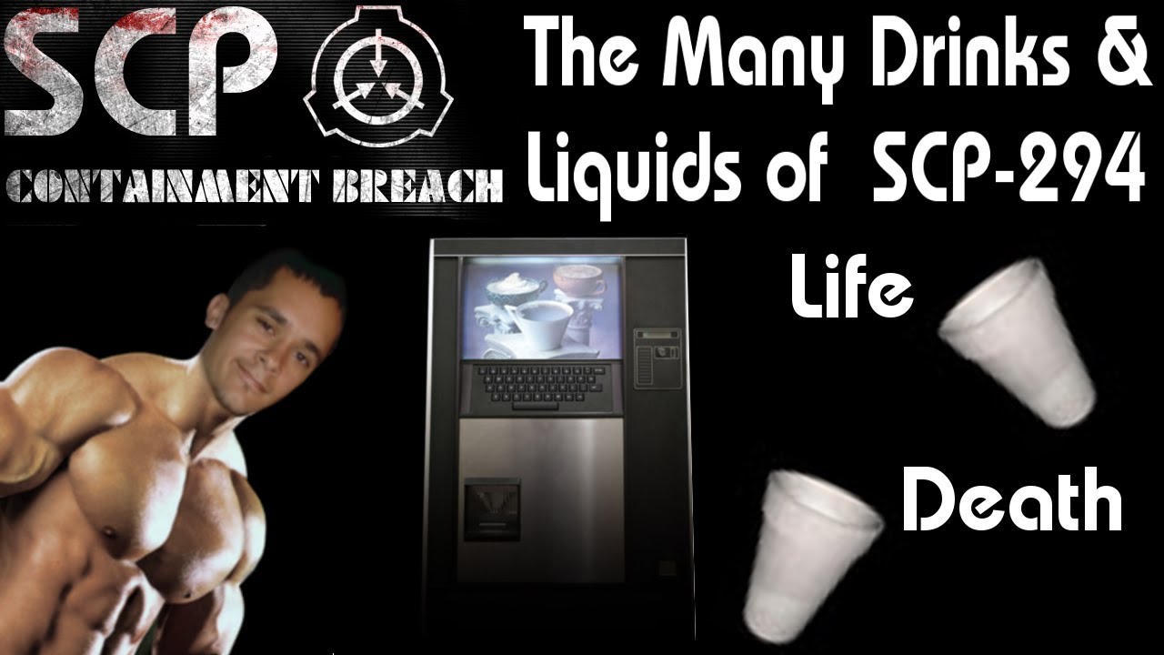 Many Drinks & Liquids of SCP 294 #2 - 6K Special  - SCP Containment Breach