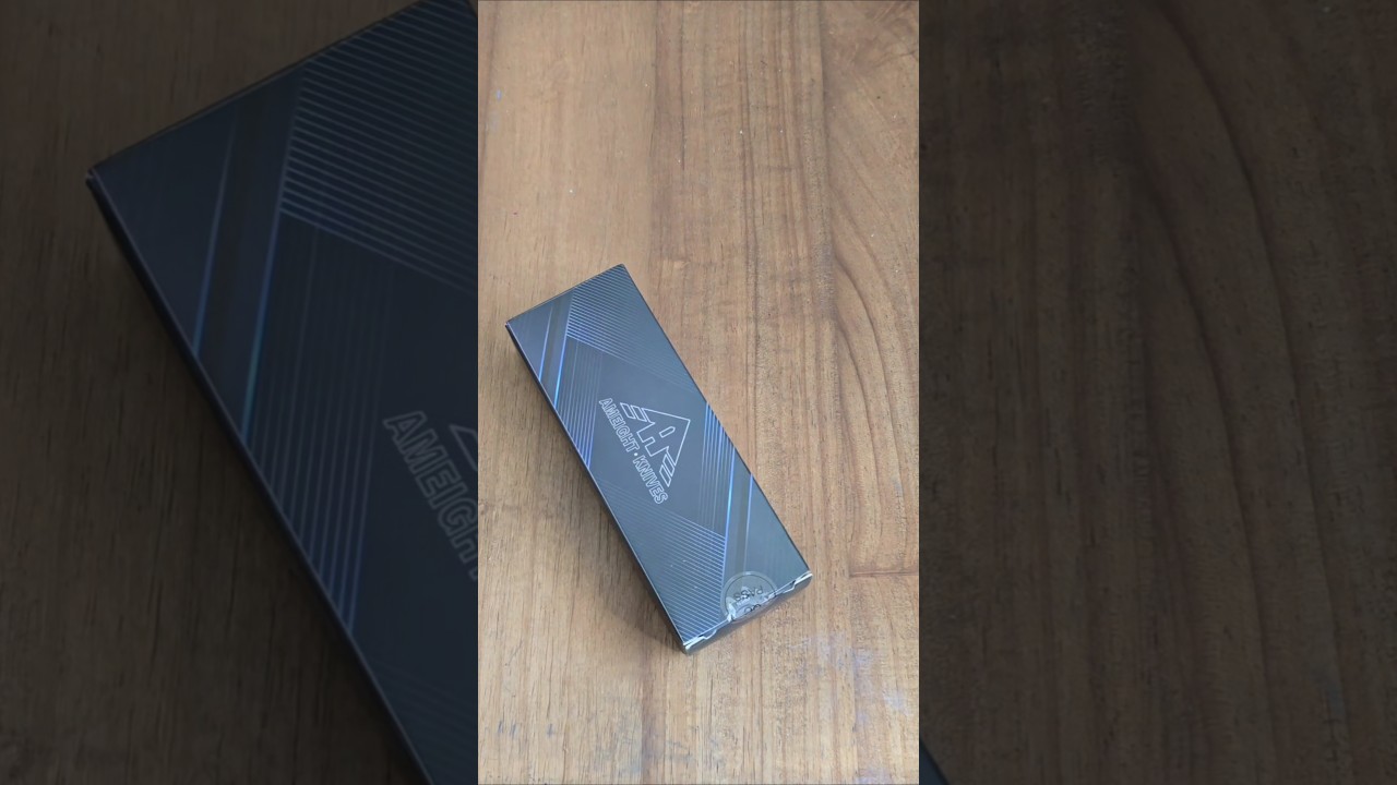 Ameight Knives @DC_Blades MK-2! #asmrsounds #asmrvideo #tactical #edc #pocketcheck #unboxing