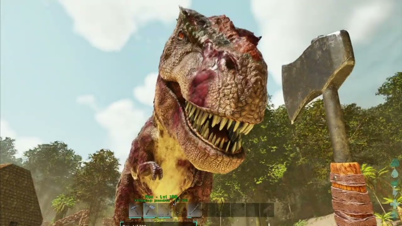 “ARK Ascended: Alpha Killed My T-Rex, Therizinos Killed My Raptor… Pain”