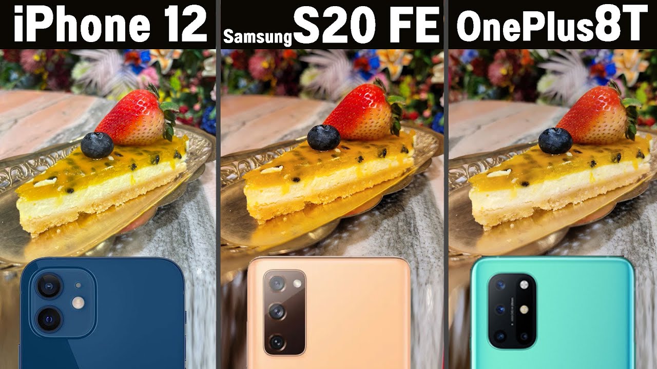 เทียบกล้อง iPhone 12 กับ iPhone 11 และ Samsung S20 FE , OnePlus 8T , Pixel 5